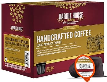 Amazon.com: Barrie House Blend Extra Bold Single Serve Coffee Pods, 24 Pack  | Compatible With Keurig K Cup Brewers | Small Batch Artisan Coffee in  Convenient Single Cup Capsules : Grocery & Gourmet Food