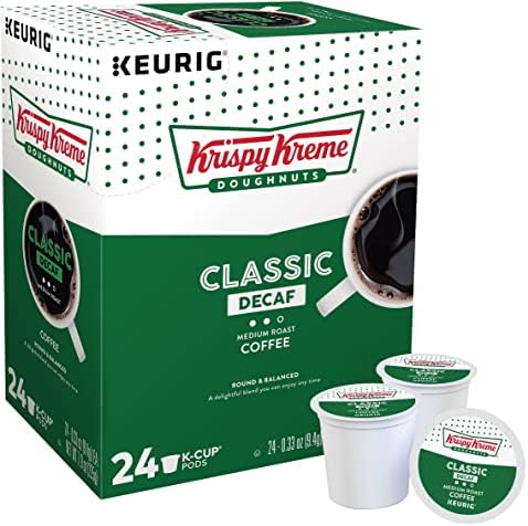 Amazon.com: Krispy Kreme Doughnuts Smooth House Roast Single Serve Keurig  Certified Recyclable K-Cup pods for Keurig brewers, 30 Count' : Grocery &  Gourmet Food