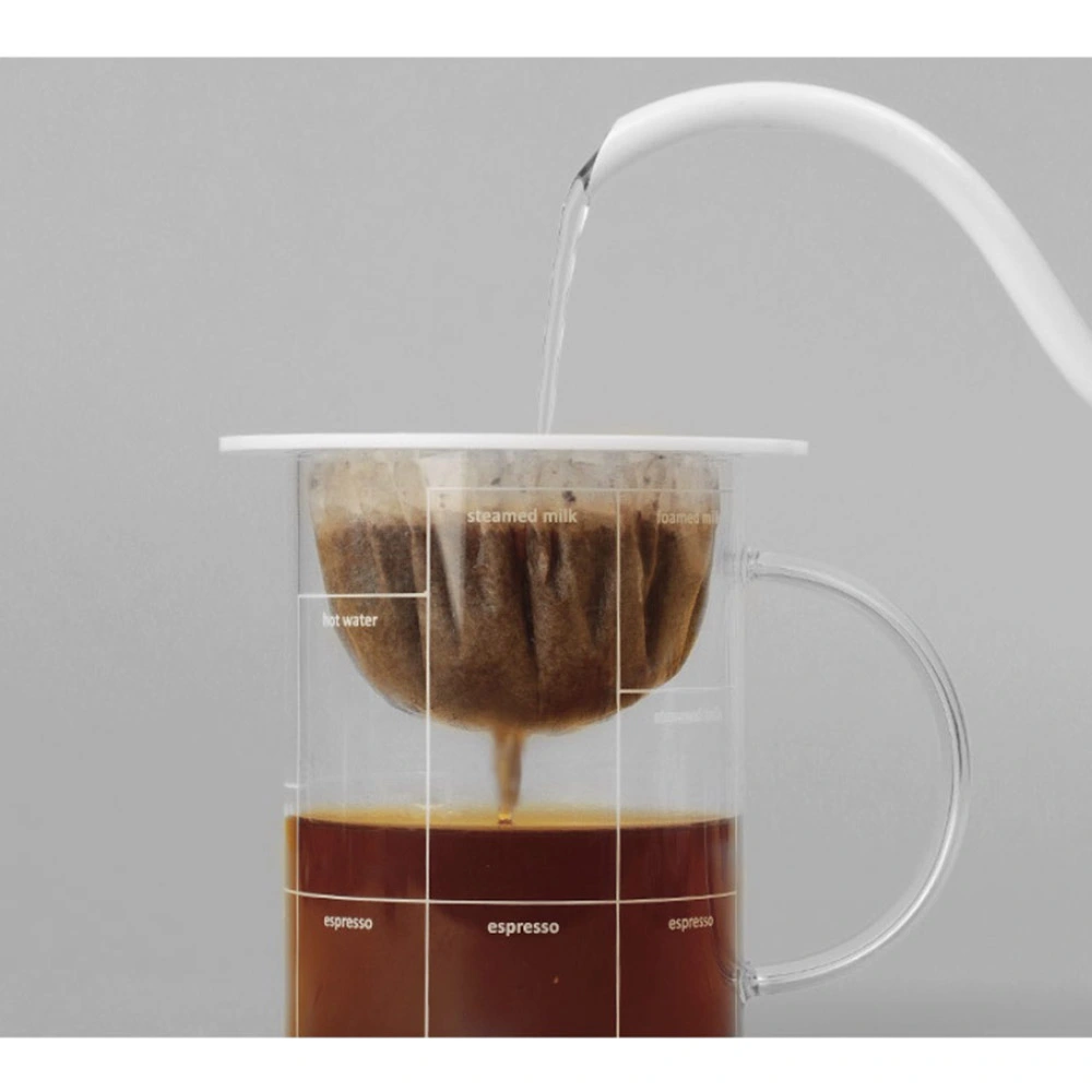 automatic disc hanging ear fliter paper coffee filling